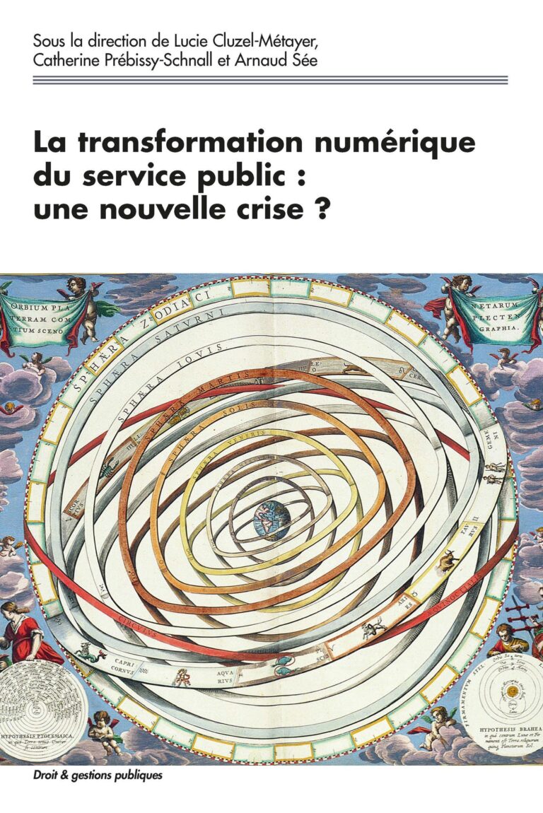 La transformation numérique du service public : une nouvelle crise, Mare et Martin, 13/01/2022