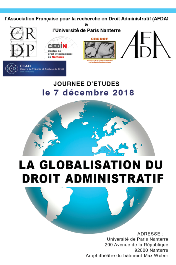 Journée d’études : le globalisation du droit administratif