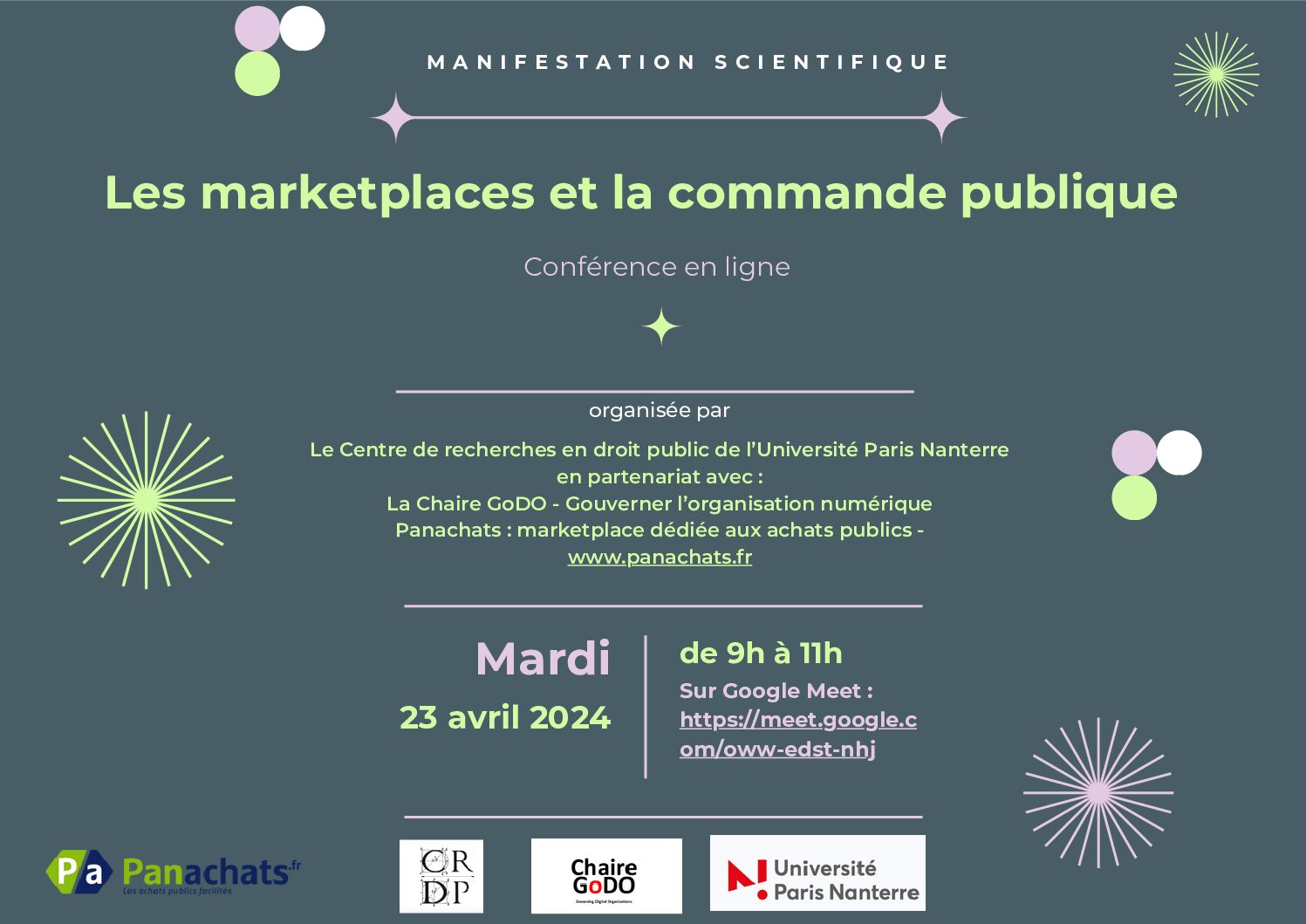 Conférence : les marketplaces et la commande publique